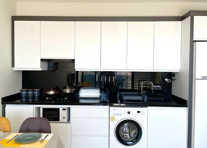 Sea View 1Br Apt - Steps To Beach - Modern Residence アパート