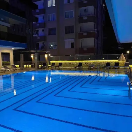 Sea View 1Br Apt - Steps To Beach - Modern Residence Appartement Alanya